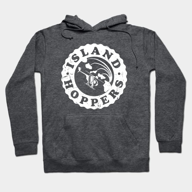 Island Hoppers Classic Distressed Hoodie by PopCultureShirts